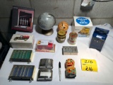 Coin Banks, SOHIO, The Moon, Truck Banks, US Mail, Traveling Teller, Clown
