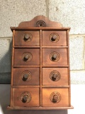 8-Drawer Spice Cabinet