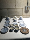 C.A & Sons England Stoneware Tea Set