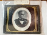 William McKinley glass photo, 4