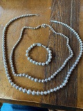 (3) Mexican .925 silver necklaces (29.5