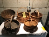 Wood Handle Baskets