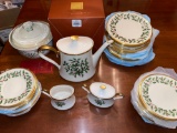 38 Pc. Partial set of Lenox Holiday, no cups.
