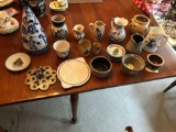 Stoneware and Crocks, Pitchers, Plates, Cups