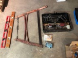 Buck Saw, Levels, Toolbox, Wrenches, Flares