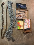 Chains, Craftsman Wrenches, Husky Sockets, Kobalt Screwdrivers, Nails