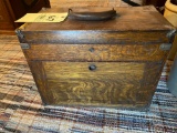 Pilliod Swanton Ohio oak machinist chest, 13