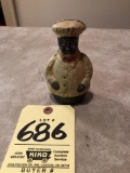 Chef Cast Iron Coin Bank