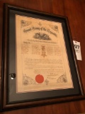 1884 Cincinnati Ohio Grand Army of the Republic Post 408 Military Document