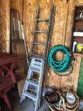 Wood and Aluminum Ladders