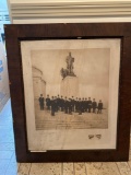Framed photo of Citizens Executive Committee for 1907 Dedication Of McKinley Memorial