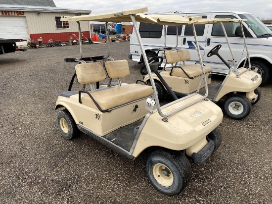 Club Car gas powered golf cart