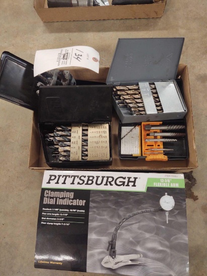 Drill Index's and Pittsburgh Clamping Dial Indicator