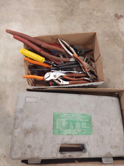 Pliers and Tap and Die Set