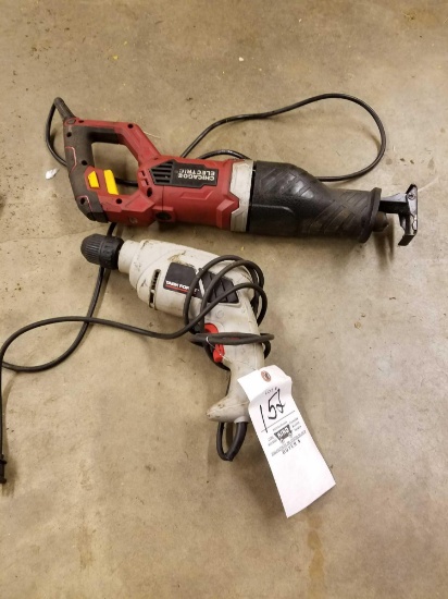 Task force drill, sawzall