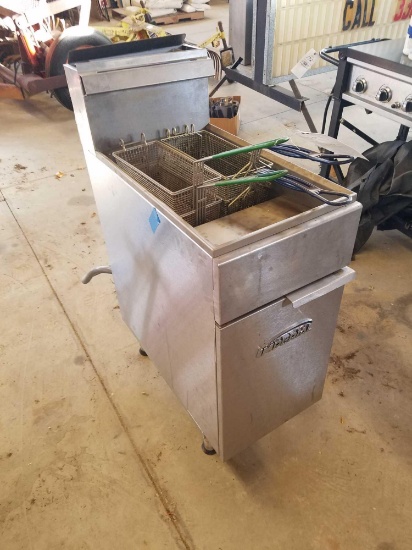 Imperial gas fryer