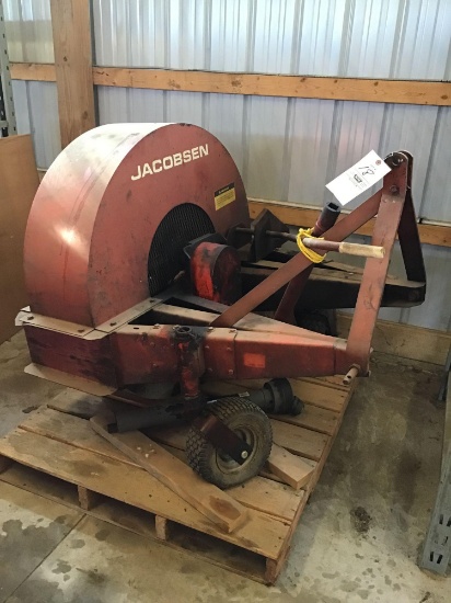 Jacobson three point PTO blower. Model B 40