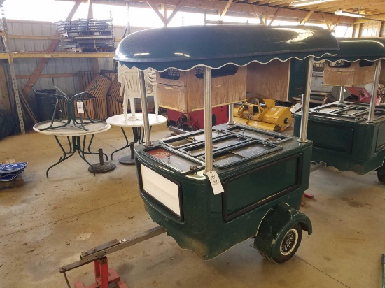 Beverage caddy Express cart