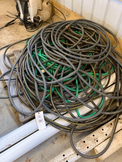 Water hose, w/ PVC pieces