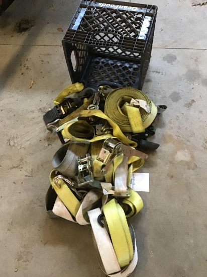 Assorted ratchet straps