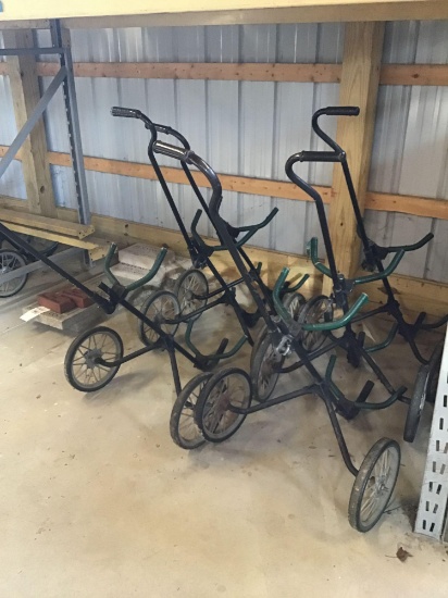 Six club carts