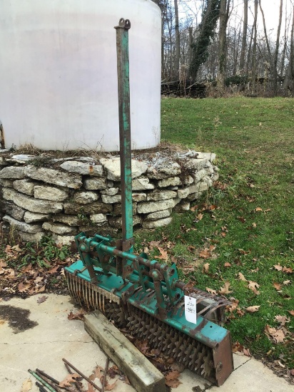 Pull-behind aerator