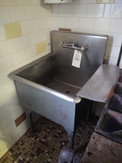 Stainless steel single-Bay sink