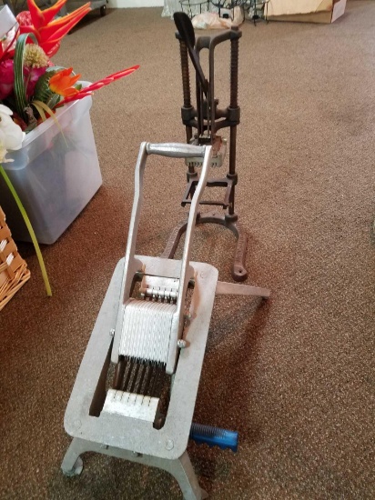 Fry cutter, warmer and slicer
