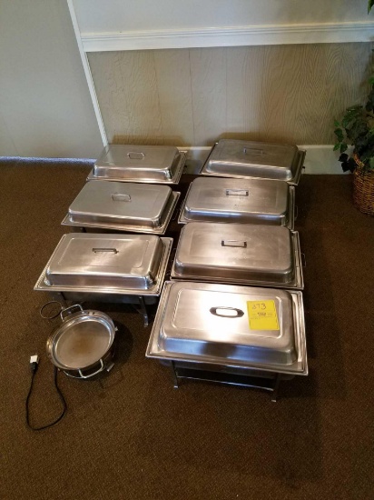 7 Chaffing dishes