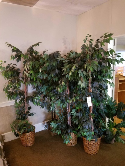 7 artificial plants