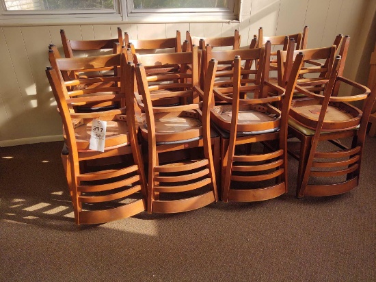 Eight chairs