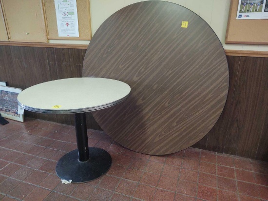 5 ft. Folding Table and Table