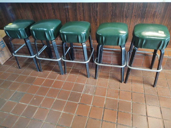 Five bar stools