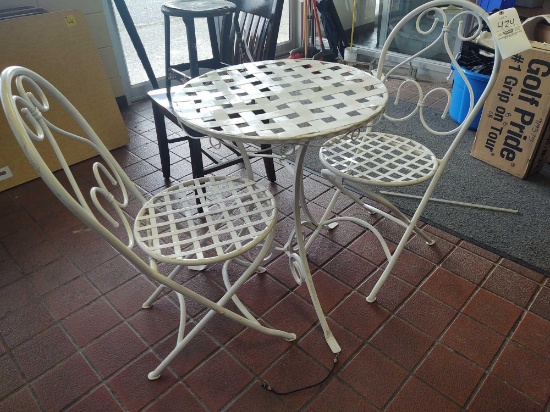 Metal Bistro Set