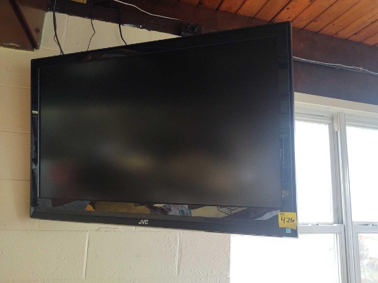 JVC 42" Flat-Screen TV w/ wall mount