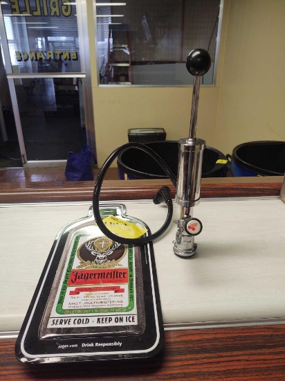 Pump Tap & Jagermeister Sign