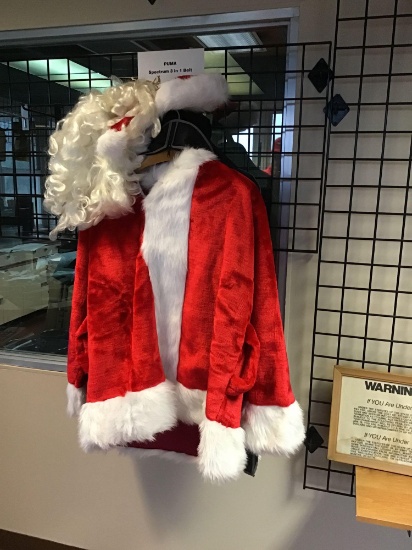 Santa suit.