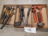 Assorted hammers and mallets