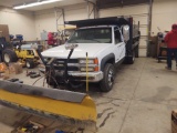 1999 Chevy 3500 Truck w/Meyer Snow Plow and Dump Bed