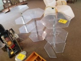 Acrylic 3-tier stands