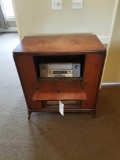 RCA stereo cabinet, missing turntable, not complete