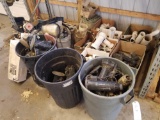 Large lot of course irrigation and sprinkler heads