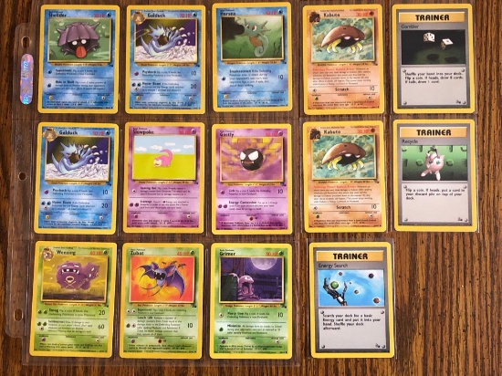 1999 Fossil Pokemon Cards