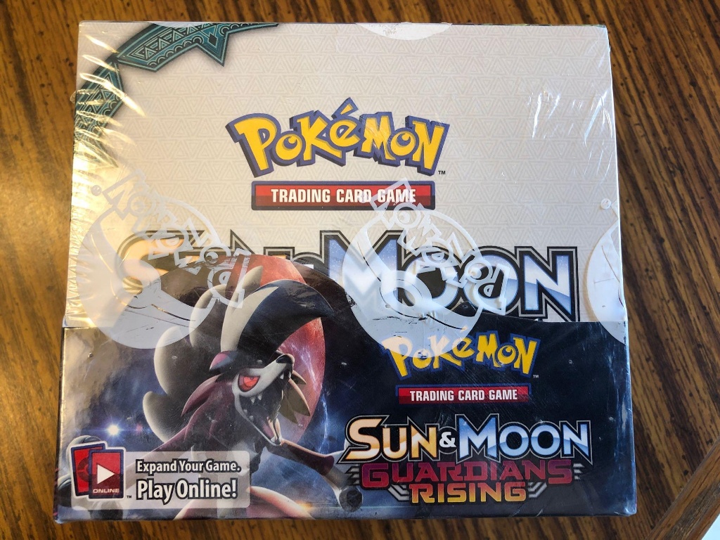 Sun & Moon Guardians Rising Factory Sealed Booster Box Pokemon 