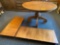 Drexel round pedestal dining table, 43.5