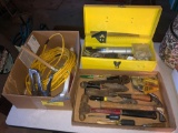 Toolbox, Extension Cord, Hand Tools