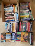 Approximately (66) VHS movies.