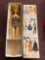 Lot of 5 dolls, 3 are Barbie brand, 1 outfit