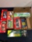 7 die cast vehicles, NASCAR, racing champions, BP carrier, Coca-Cola 2000 holiday helicopter carrier