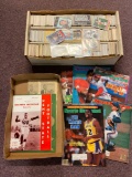 Sports Illustrated Magazines, Box of Sports Cards